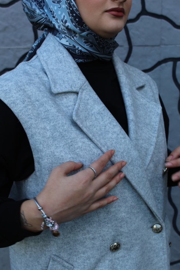 LEVİDOR KAŞE YELEK - 7