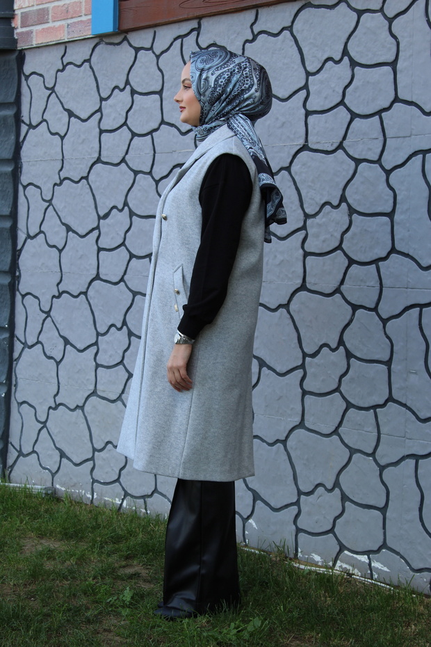 LEVİDOR KAŞE YELEK - 3