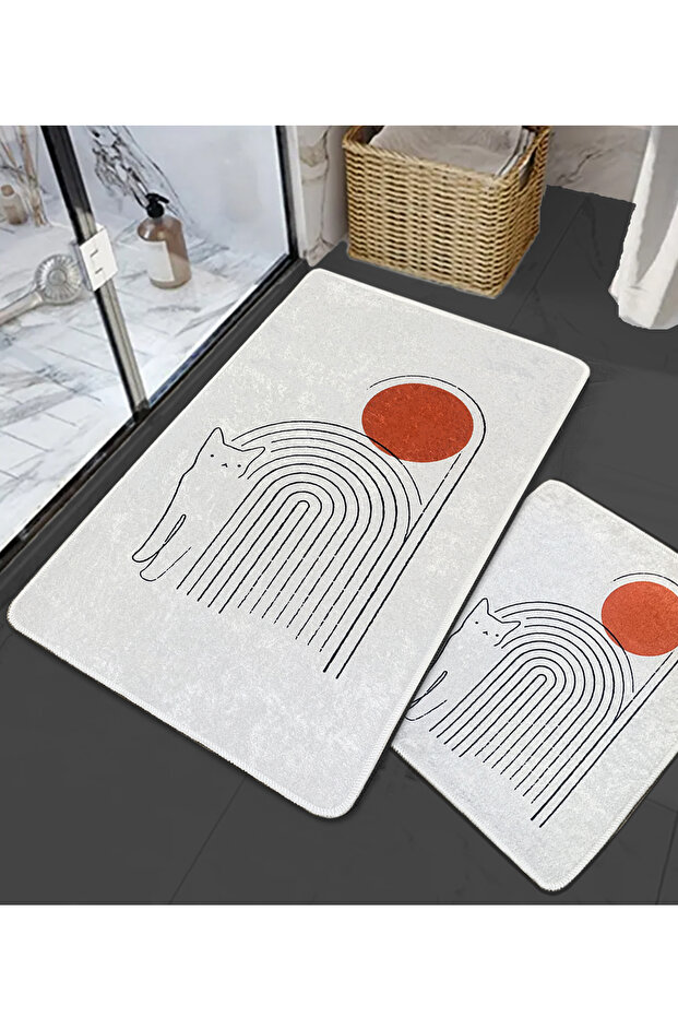 Cat Century Set of 2 Bath Mats