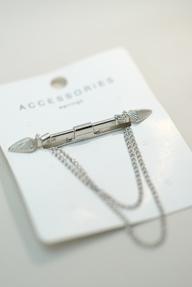 Gümüş Yaka İğnesi - 2