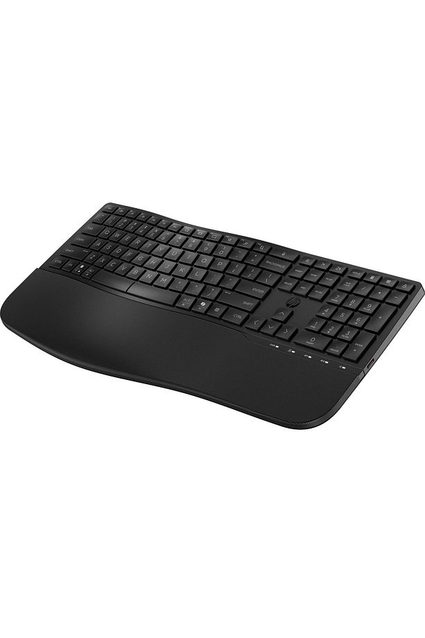 680 Comfort Çift Modlu Unifying Bluetooth Kablosuz Klavye Siyah 8T6L8AA - 3