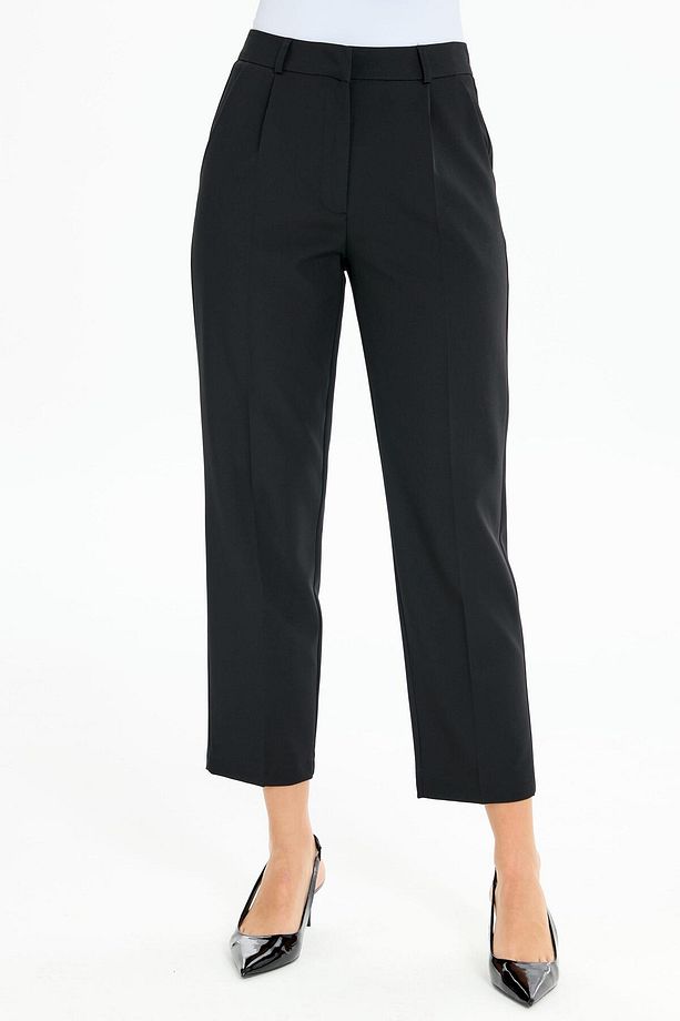 Tek Pile Basic Pantolon - Siyah - 4