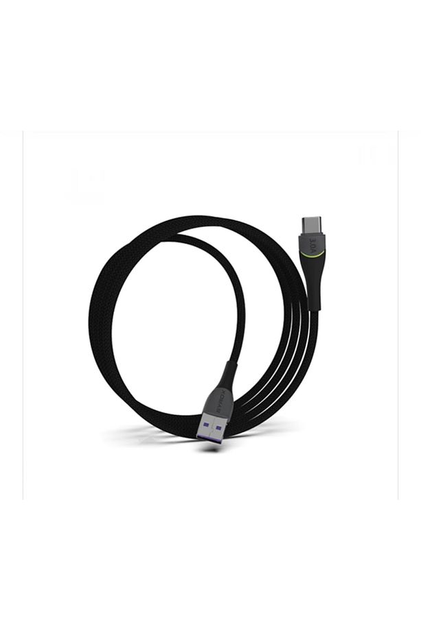 C136AT Örgülü 3.0 Amper Type-c Kablo | RGB Led - 2
