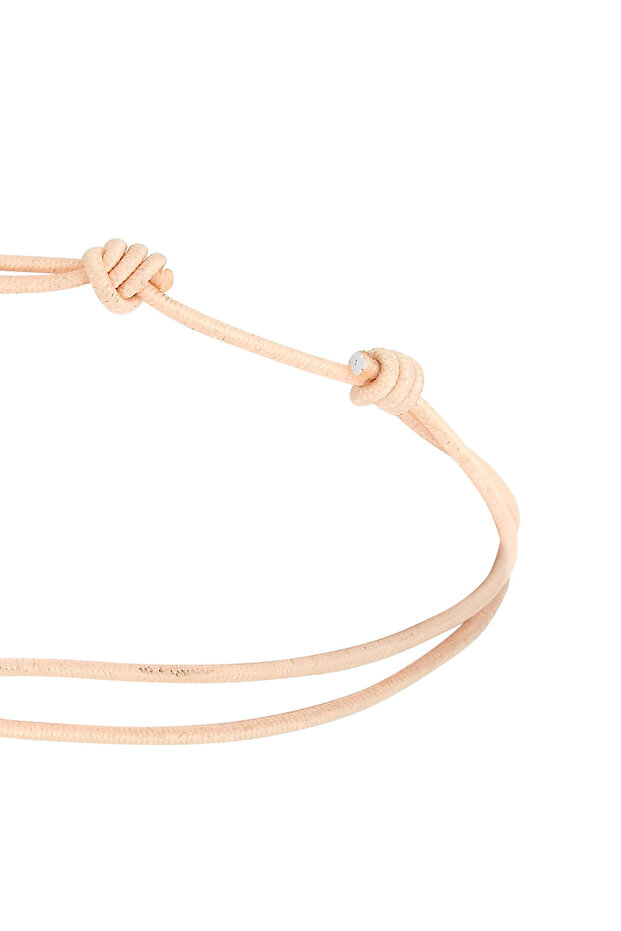 Dámský náramek s trojlístkem a talismanem pro štěstí ze sterlingového stříbra 925, pozlacený růžovým zlatem - 3