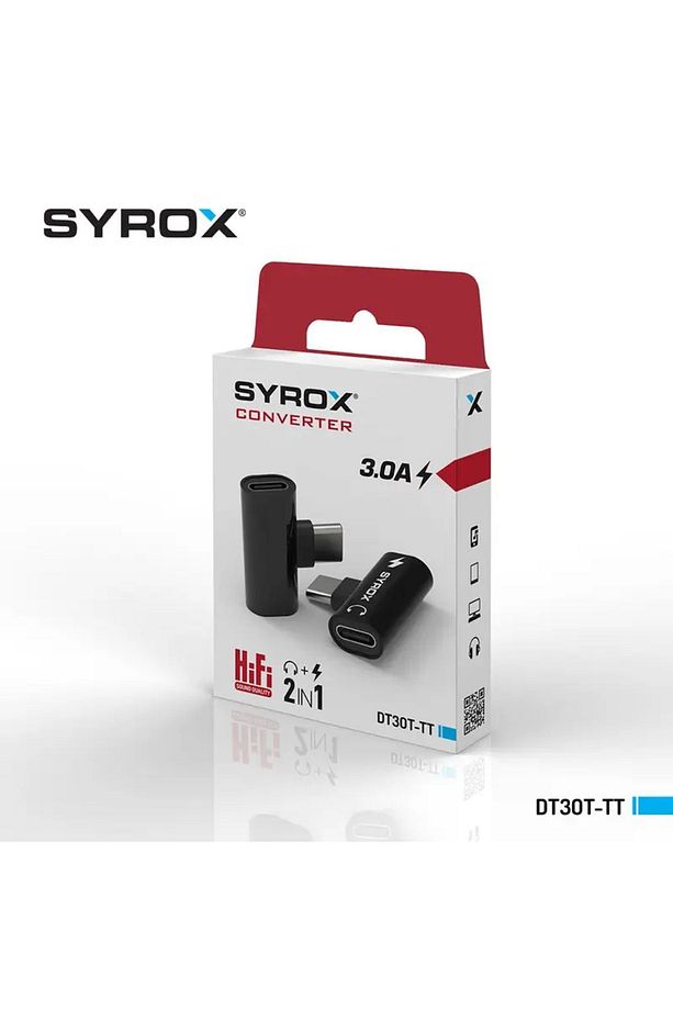 Dt30t-tt 2'in 1'i Type-c Hem Şarj Hem Ses Kulaklık Çift Giriş Type-c To Type-c Dönüştürücü - 4