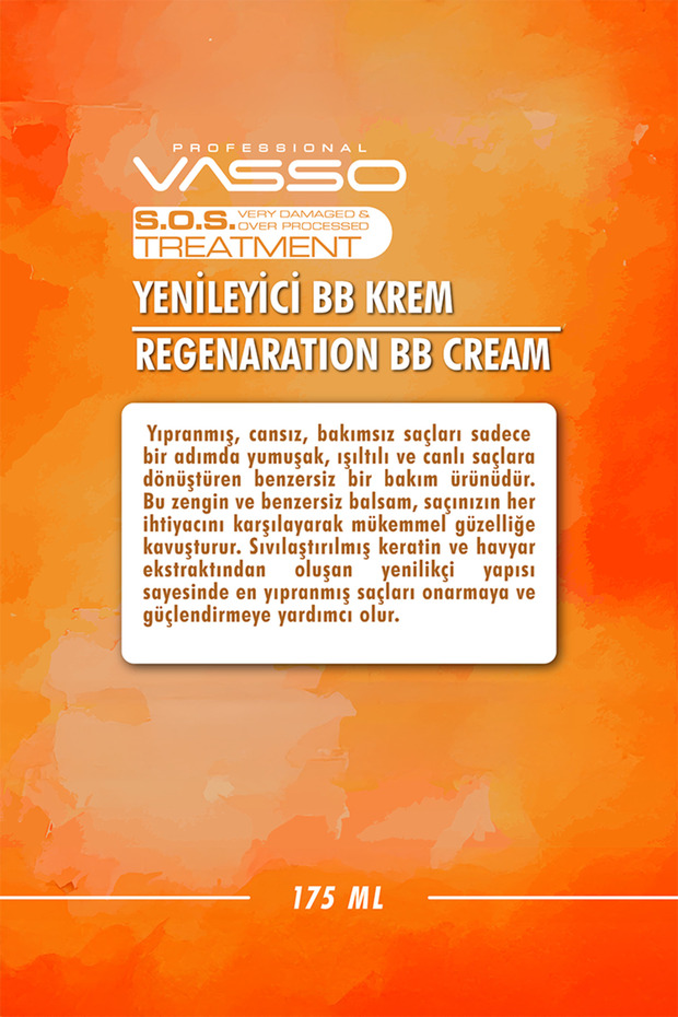 Yıpranmış Saçlar Için Keratinli Havyarlı Durulanmayan Saç BB si 175 ml - 4