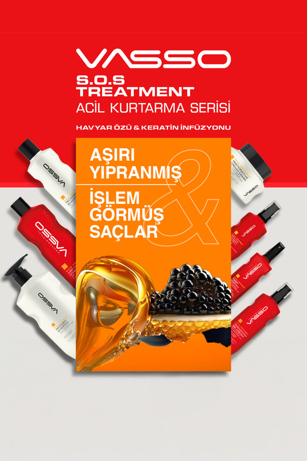 Yıpranmış Saçlar Için Keratinli Acil Kurtarma Saç Kremi Conditioner 460 ml - 6