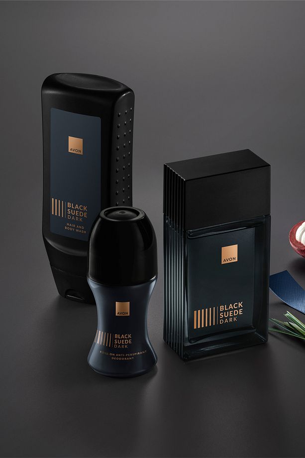 Black Suede Dark Roll-On Deodorant 50ml - 2