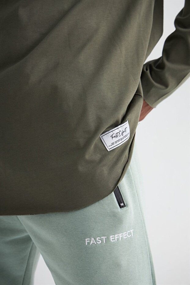 Dikişsiz Salaş Oversize Sweatshirt - 3