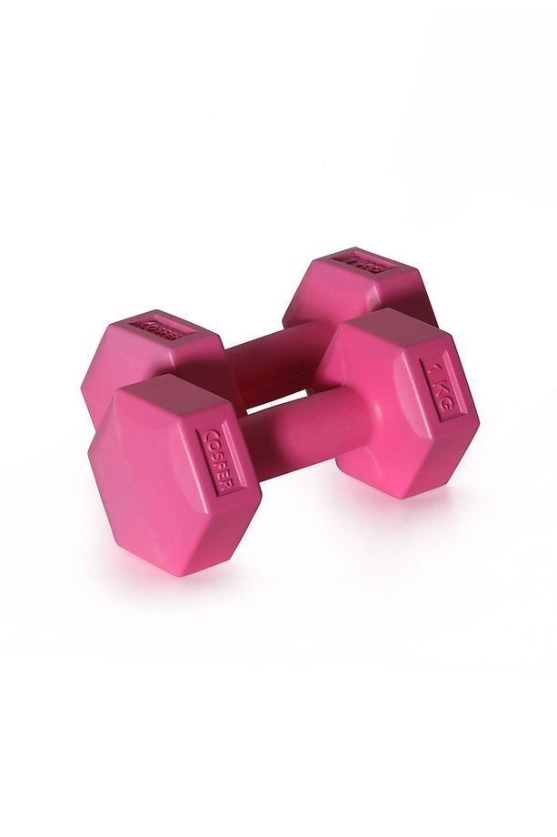 1 Kg X2 Adet Plastik Dambıl - 8