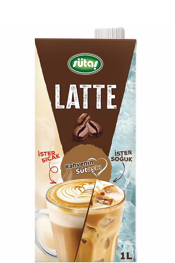 Sütaş Latte 1 lt x8 Adet - 1