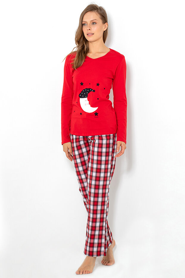 Set pijama neagră damă - 4