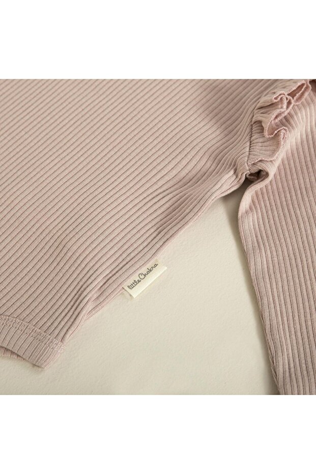 Triko Modal Body Pembe - 2