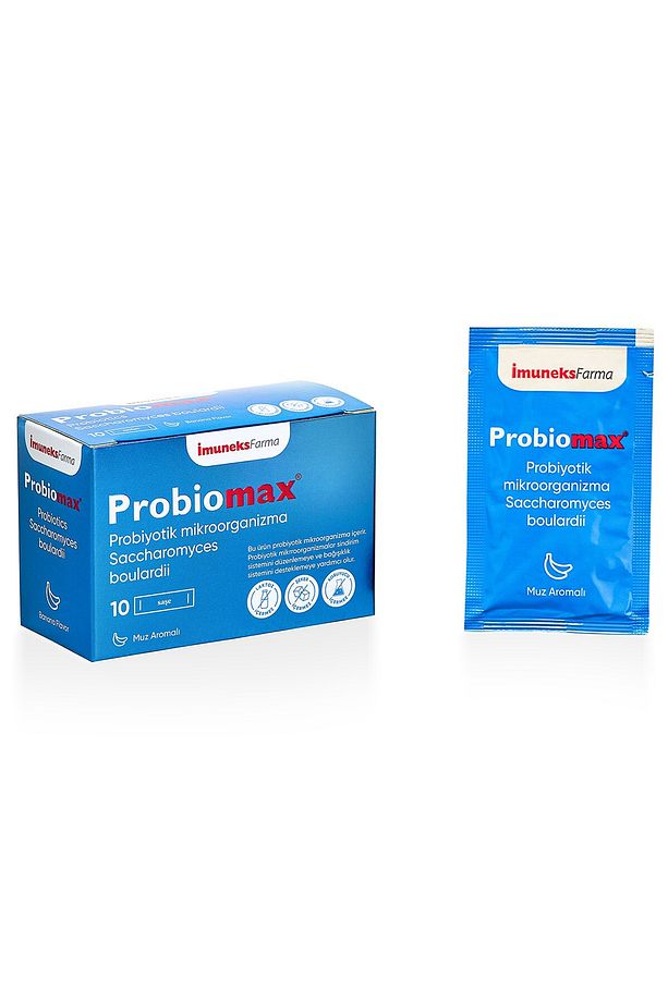 Probiomax ® Probiyotik mikroorganizma İçeren Saşe Takviye Edici Gıda 10 Saşe 2x 2 Adet - 1