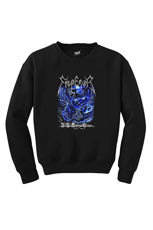 Emperor in the Nightside Eclipse Black Sweatshirt