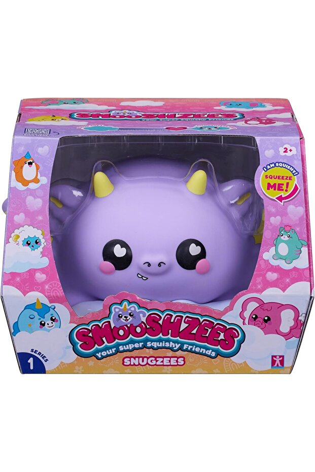 Snugzees, Puffin, Purple Dragon, Collectable Characters, Supersoft, Cuddly and Squishy
