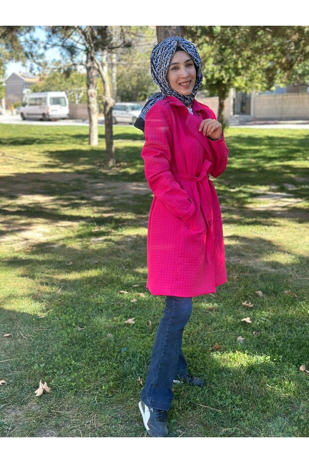 Tesettür Kapitone Çeket - 3