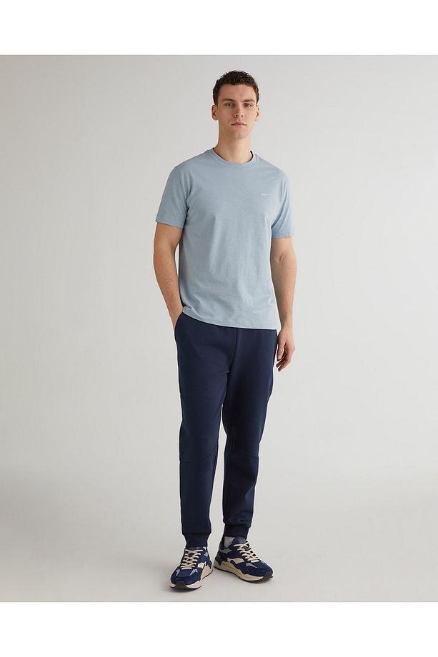 Erkek Lacivert Regular Fit Eşofman Altı - 1
