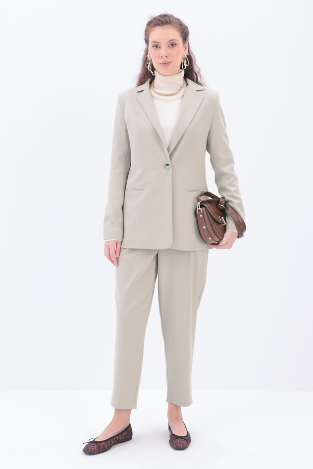 Kruvaze Blazer Ceket - 2