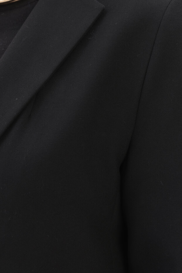 Kruvaze Blazer Ceket - 5