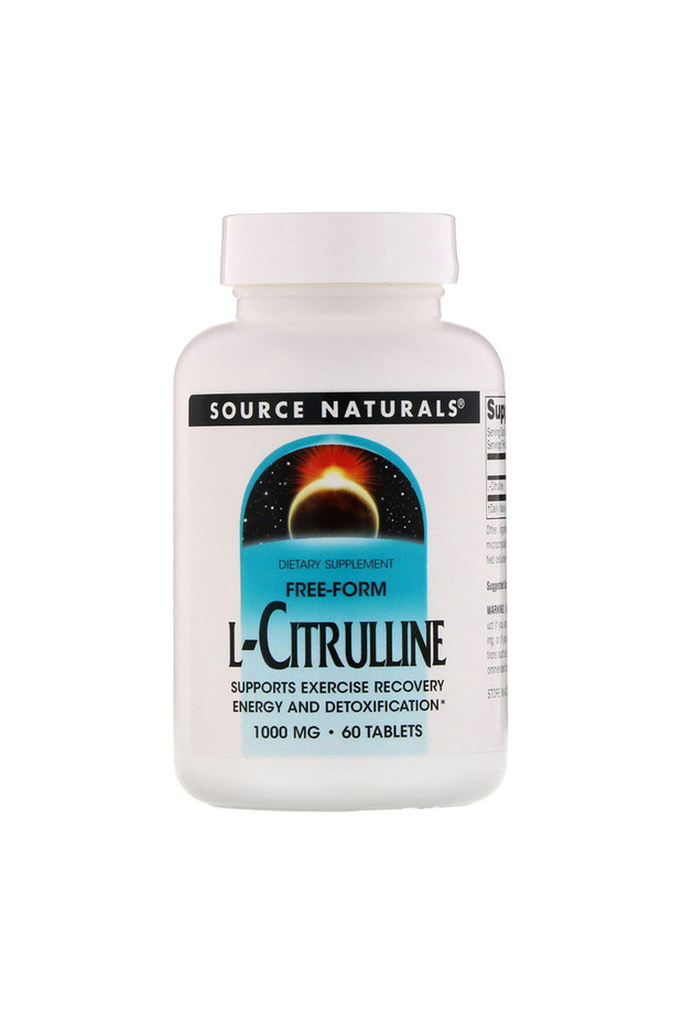 L-Citrulline, 60 Tablets, 1000 mg