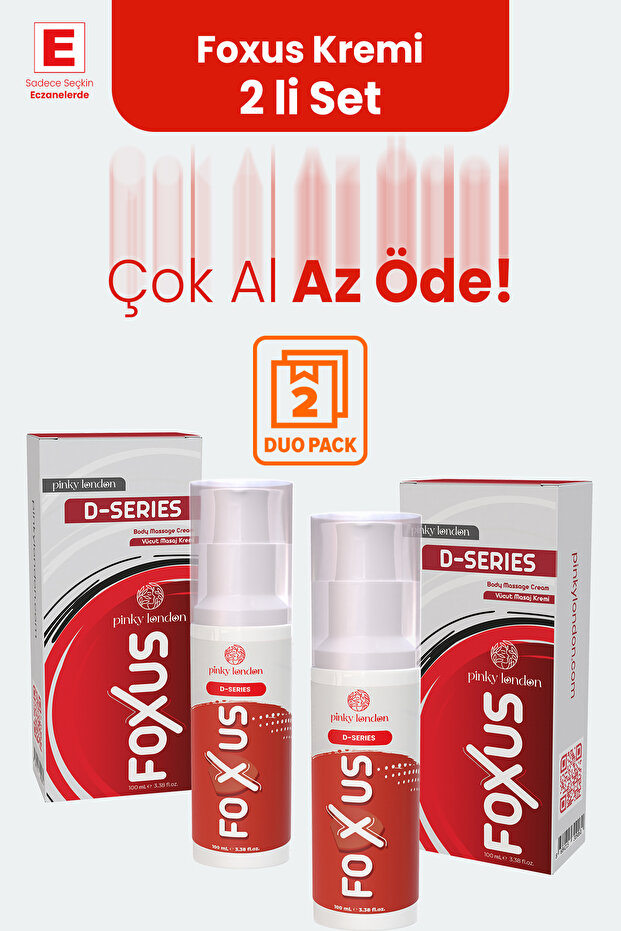 Foxus - Pain and Massage Cream Set of 2 (100 ml X 2 Pieces)