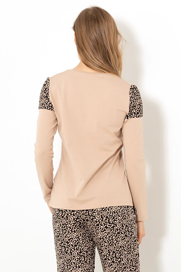 Classical Desing Pijama Takımı - 5