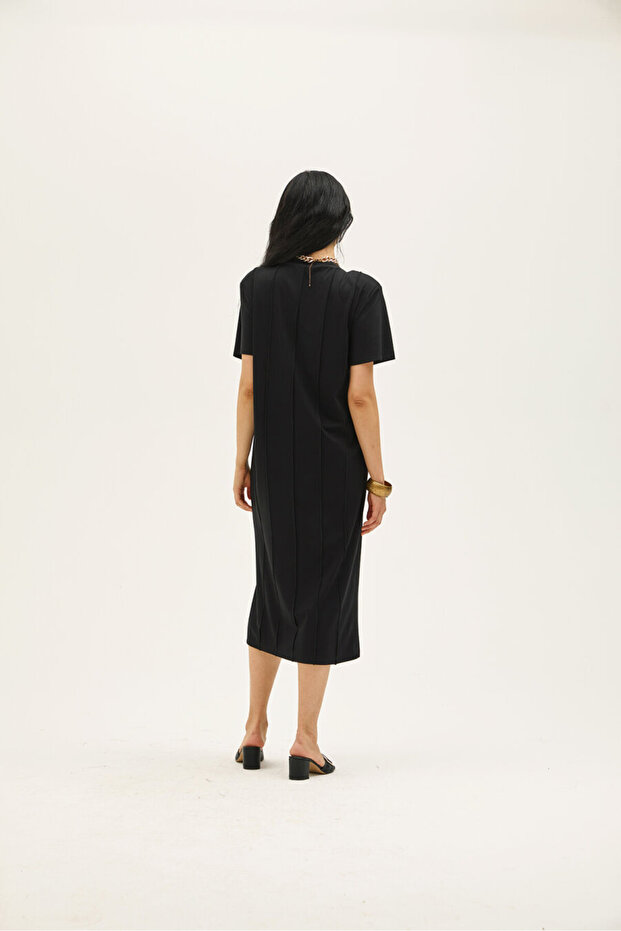 Φόρεμα Viola Black Rayon - 6