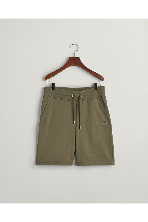 Erkek Yeşil Regular Fit Şort - 4