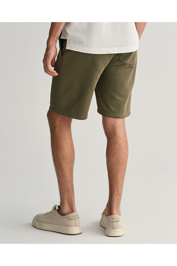 Erkek Yeşil Regular Fit Şort - 3