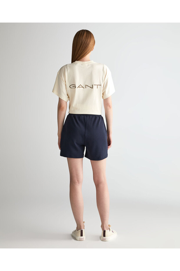 Kadın Lacivert Regular Fit Şort - 2