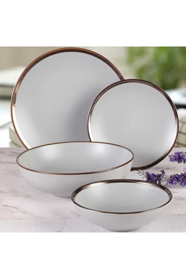 طقم عشاء مكون من 19 قطعة - 1