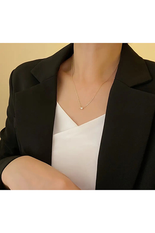 TekTaş Gold Kolye - 4