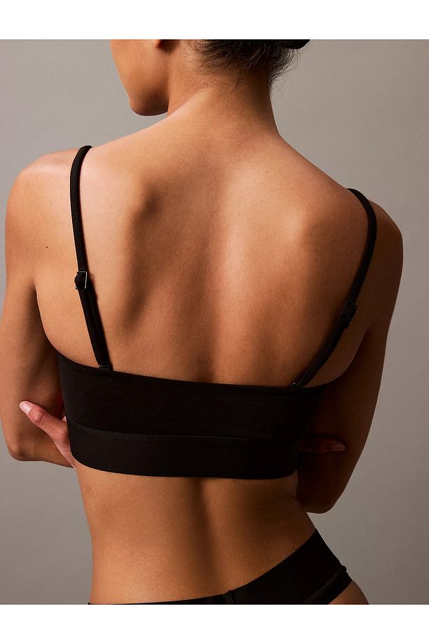 Kadın Askılı Marka Logolu Pamuklu Siyah Bralet 000QF7966E-UB1 - 6