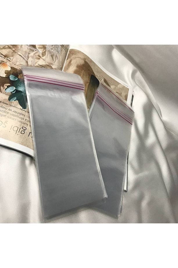 Kendinden Yapışkanlı Jelatin Poşet (KAPAK PAYI DAHİL) 12x25 Cm - 100 Adet - 2