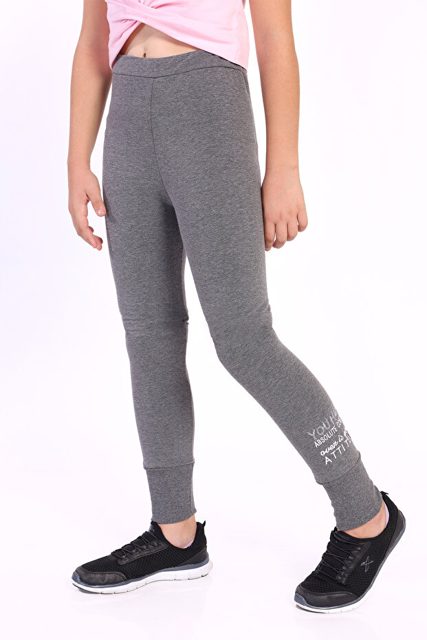 Girl's Embroidered Tights