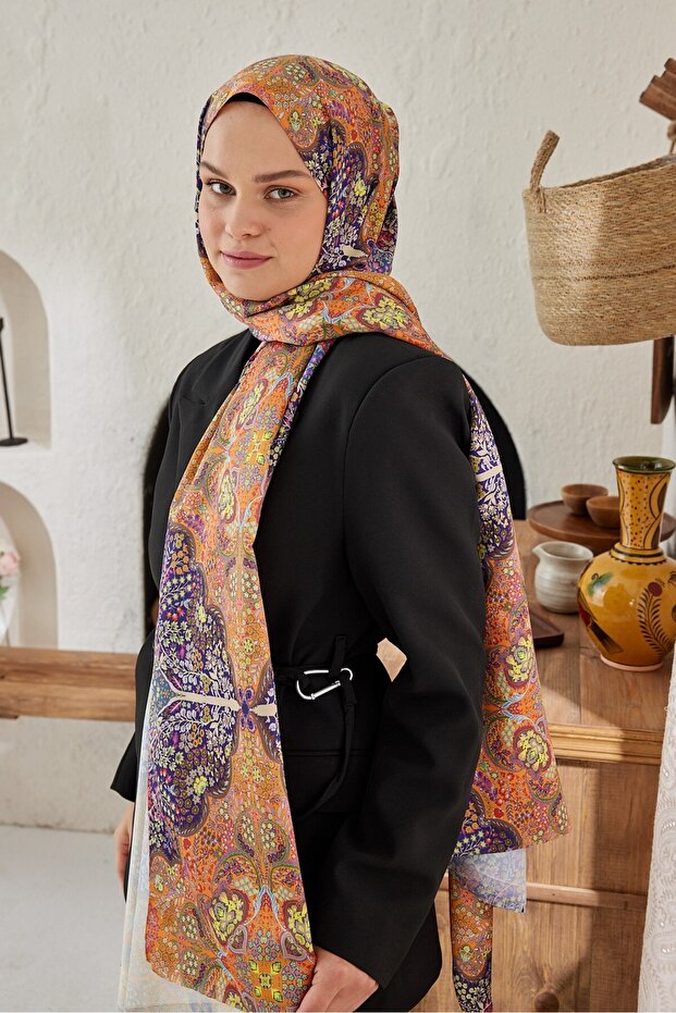 İpeksi Şal Münhani Desen - 3