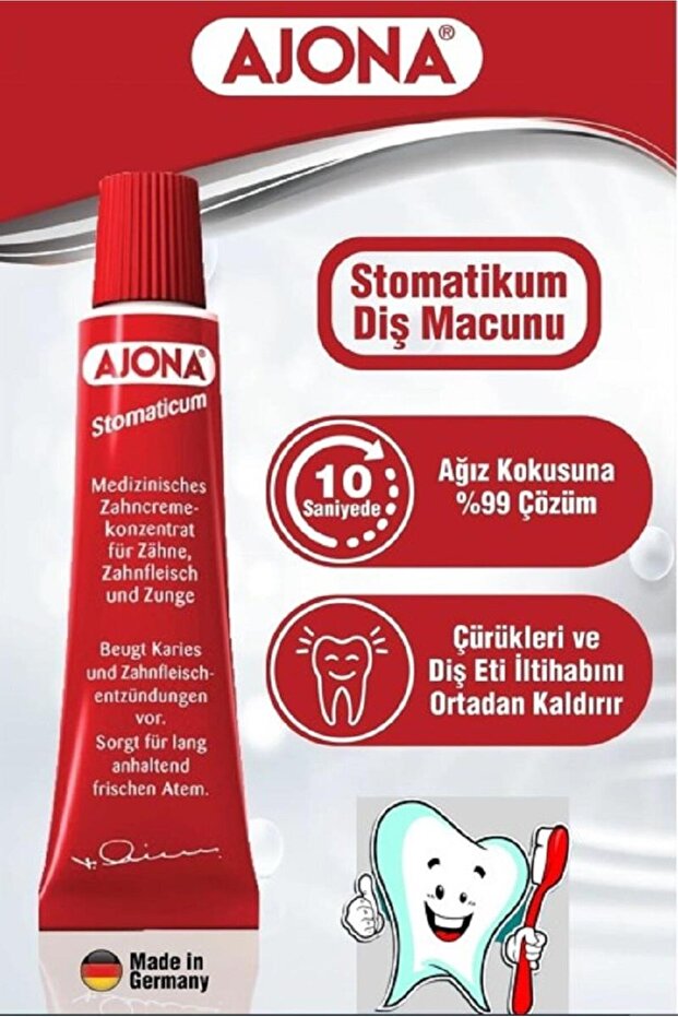Diş Macunu Stomatikum 25 ml - 3