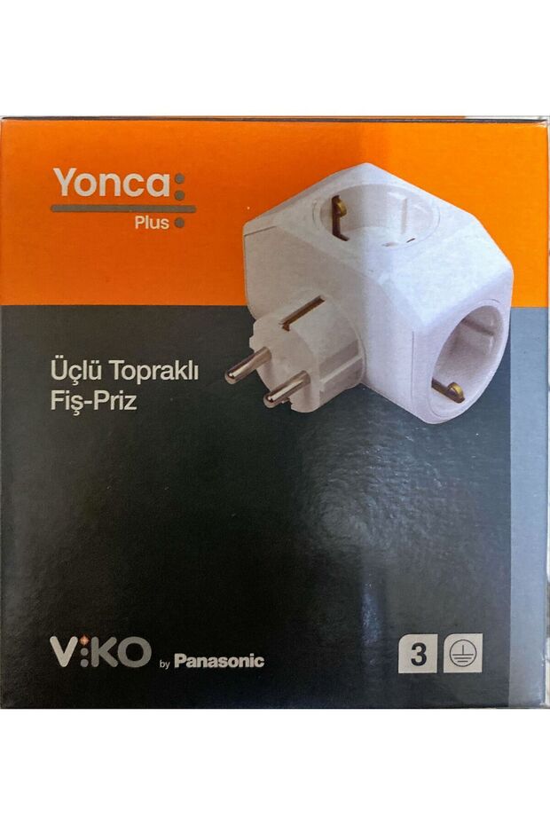 3 قطع GOLIAT YONCA PLUS مقبس أرضي