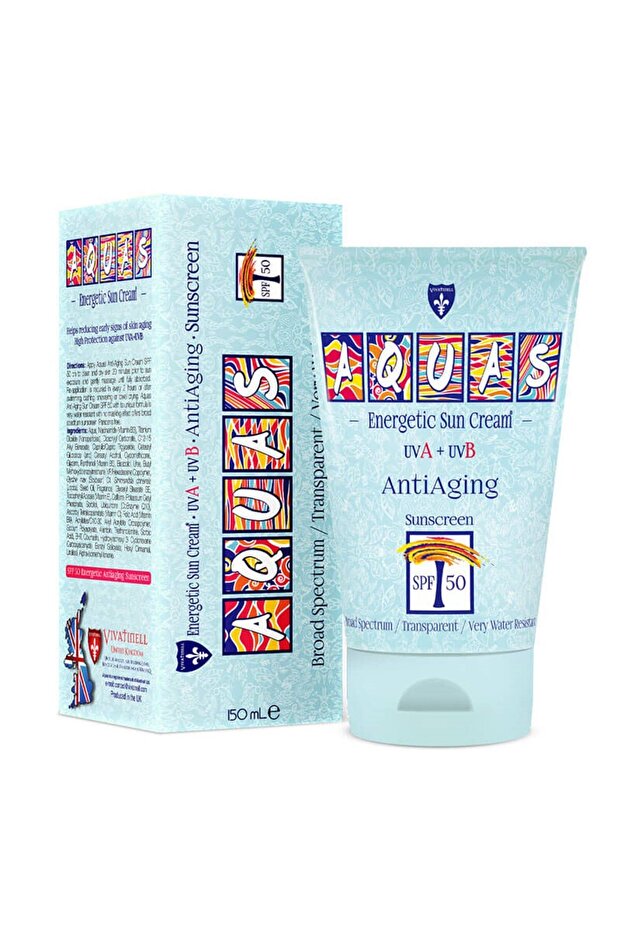 Anti Aging Sunscreen Spf50 150 ml 5060409581116 Old Formula Transparent