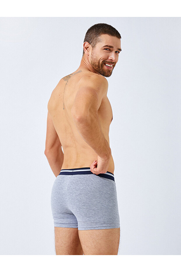 Pamuklu 3'lü Basic Boxer Set - 3