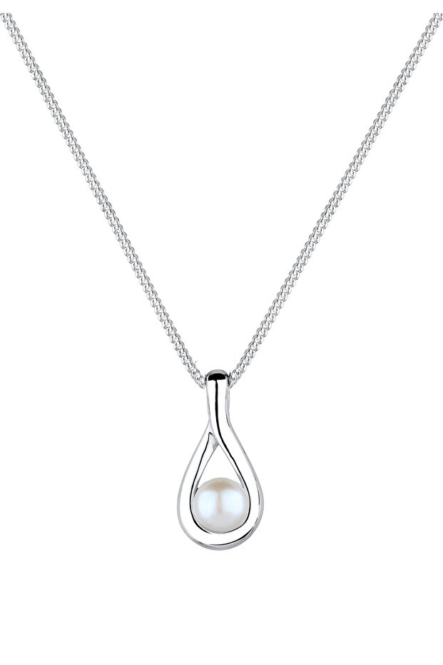 Náhrdelník Nekonečno Sladkovodní kultivované perly 925 Sterling Silver - 2