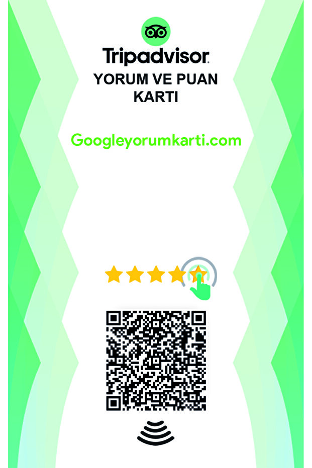 NFC Tripadvisor Yorum Kartı