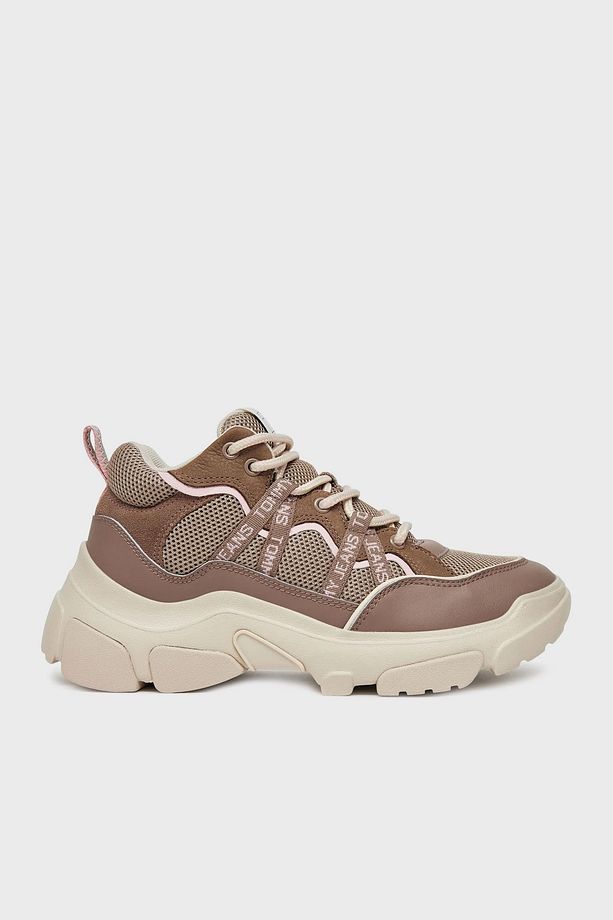 Logolu Kalın Tabanlı Sneaker Ayakkabı  AYAKKABI EN0EN02619 PKO - 1