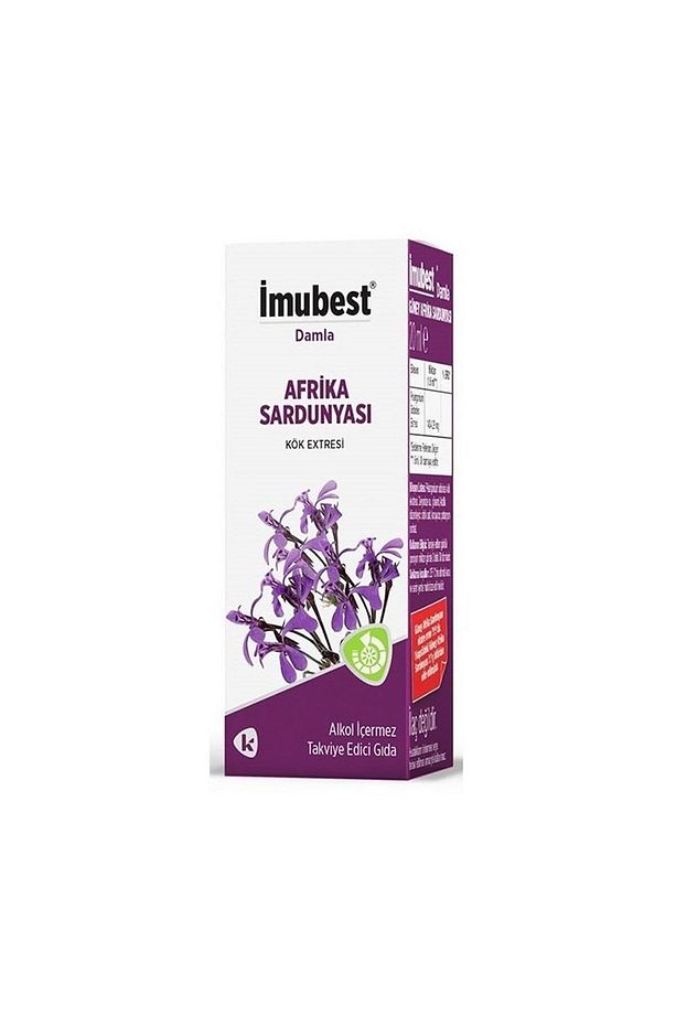 İmubest Pelargonium Sidoides - Afrika Sardunyası Damla 50 ml Alkolsüz - 1