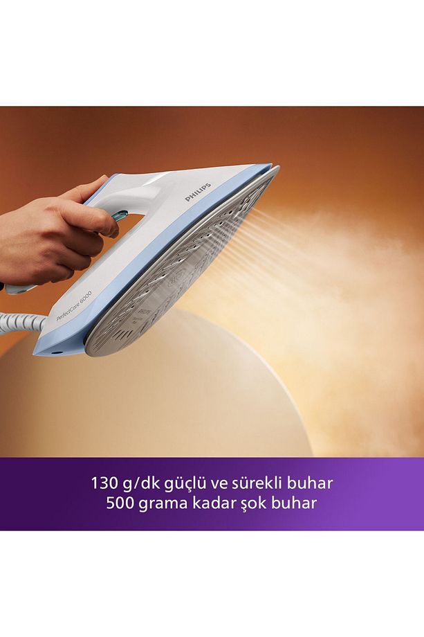 6000 Serisi Perfectcare Buhar Kazanlı Ütü  6.5 Bar 500g Şok Buhar 1.8l Hazne  Psg6 2675 Seri - 2