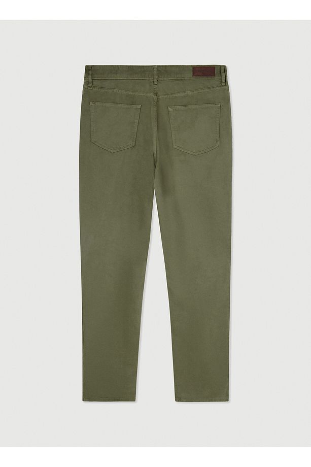 Normal Bel Normal Paça Slim Fit Haki Erkek Pantolon HM212491 - 7
