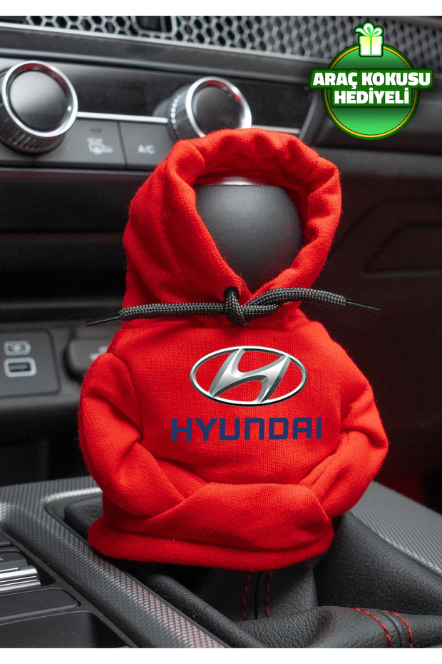 Hyundai Red Gear Shift Hoodie Car Gear Shift Outfit Gear Shift Fleece Auto Accessory Gear Shift Knob Sweat