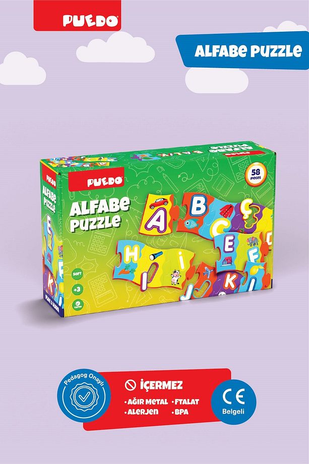 Türkçe Alfabe Puzzle - 4