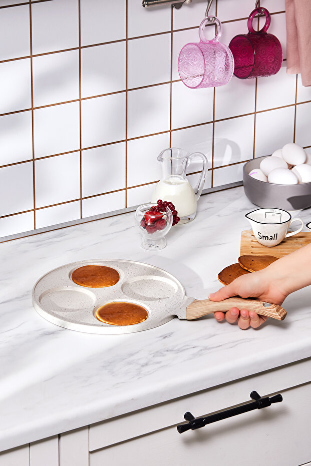 26 cm Mutfakaksever Biogranit Casting 4 Eggs/Pankek Pan - 2